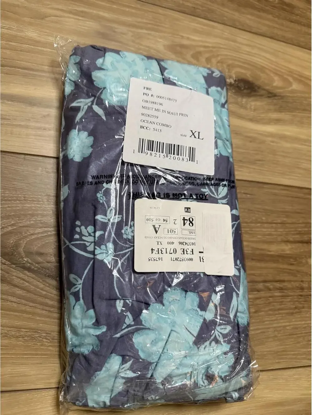 NWT! Free People Meet Me in Maui Sleeveless Minidress Blue Size XL - Picture 3 of 4